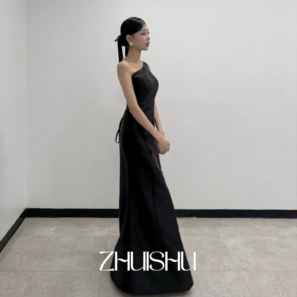 ZHUISHU Een schouder zwarte av - Modern Korean Lifestyle recensie en prijs